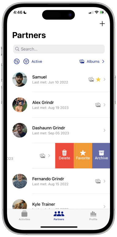 HookBook partner list and partner management